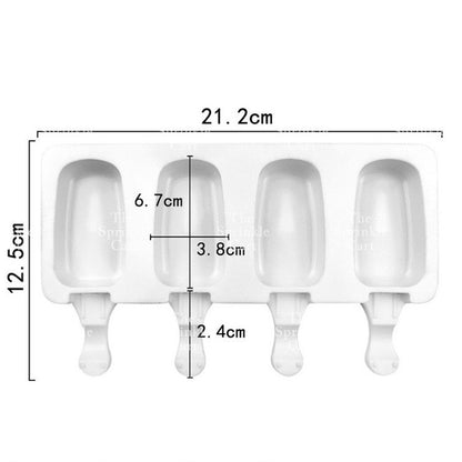 Popsicle Cakesicle Cakepop Ice Cream Silicone Molder and Packaging Supplies Stick OPP TSC