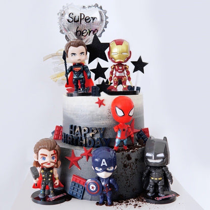 Avengers Figure Cake Topper and Toy TSC