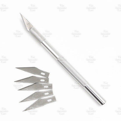 Pen Type Precision Knife with Extra Blade for DIY Craft and Cake Decoration TSC