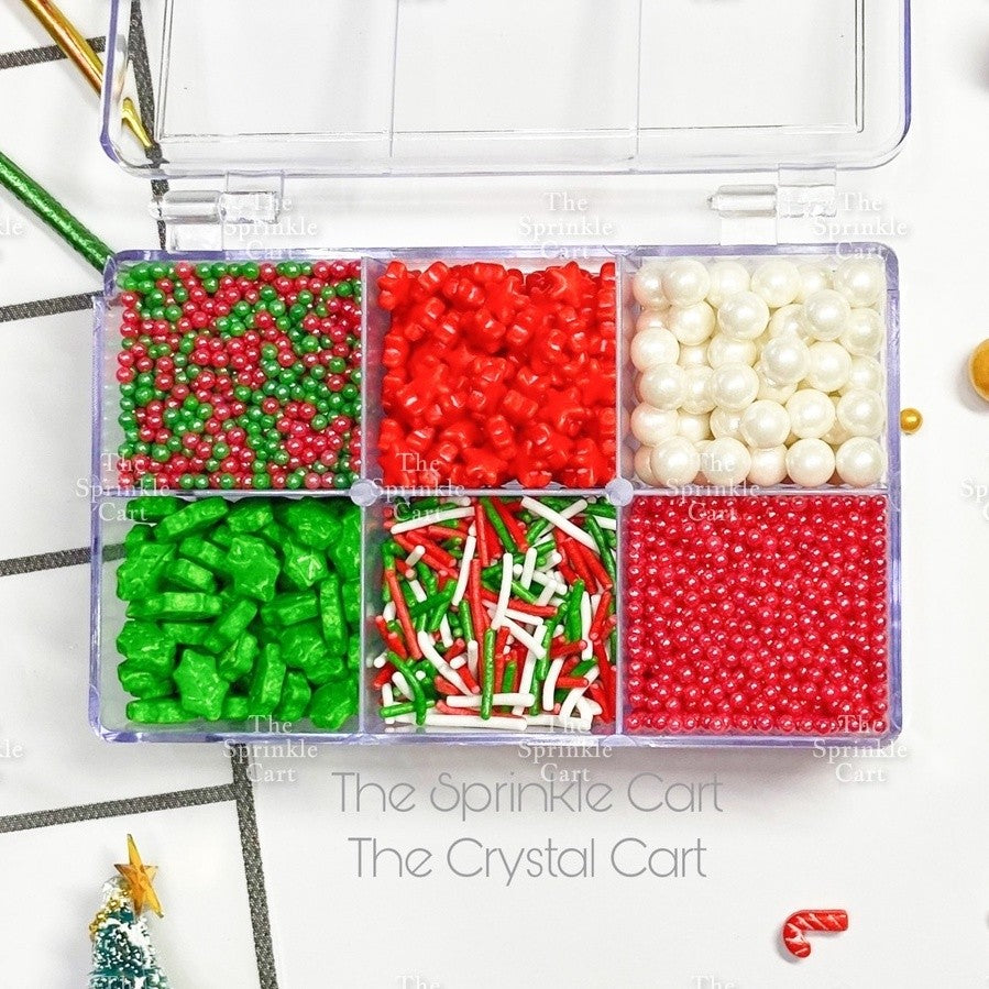 Edible Sprinkles Dragees for Christmas Halloween Valentines Theme Cake Decoration TSC