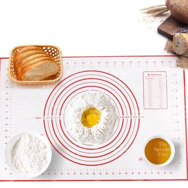 Non Stick Silicone Mat Kneading Dough Mat Cake Pad Silicone Non Slip Mat
