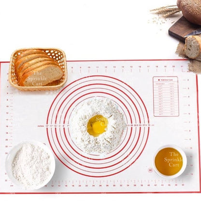 Non Stick Silicone Mat Kneading Dough Mat Cake Pad Silicone Non Slip Mat