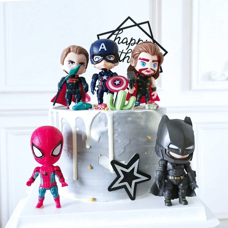 Avengers Figure Cake Topper and Toy TSC
