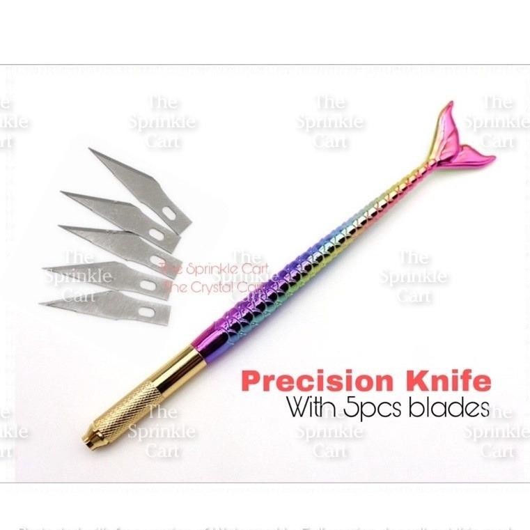 Pen Type Precision Knife with Extra Blade for DIY Craft and Cake Decoration TSC