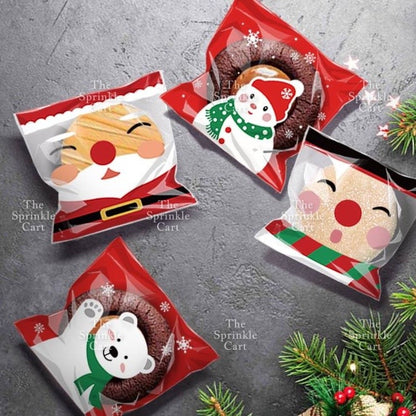 Cookie OPP Packaging Resealable Plastic in Halloween Christmas and Basic Designs TSC