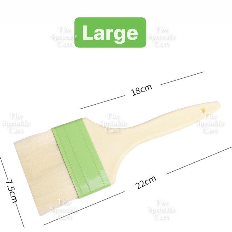 High Quality Wool Pastry Brush Food Grade BBQ Basting Brush Kitchen Tool TSC