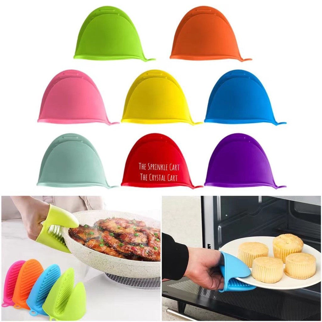 Silicone Grip Pot Holder Anti-scalding Mitt Kitchen Essential TSC