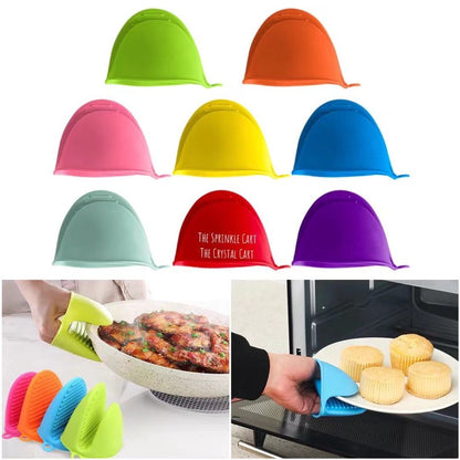 Silicone Grip Pot Holder Anti-scalding Mitt Kitchen Essential TSC