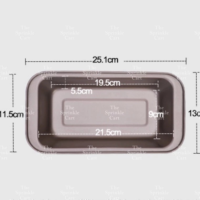 Non stick Golden Cupcake Molder Loaf Bento Pan Cake Oval Molder Square Pan Japanese Cheesecake