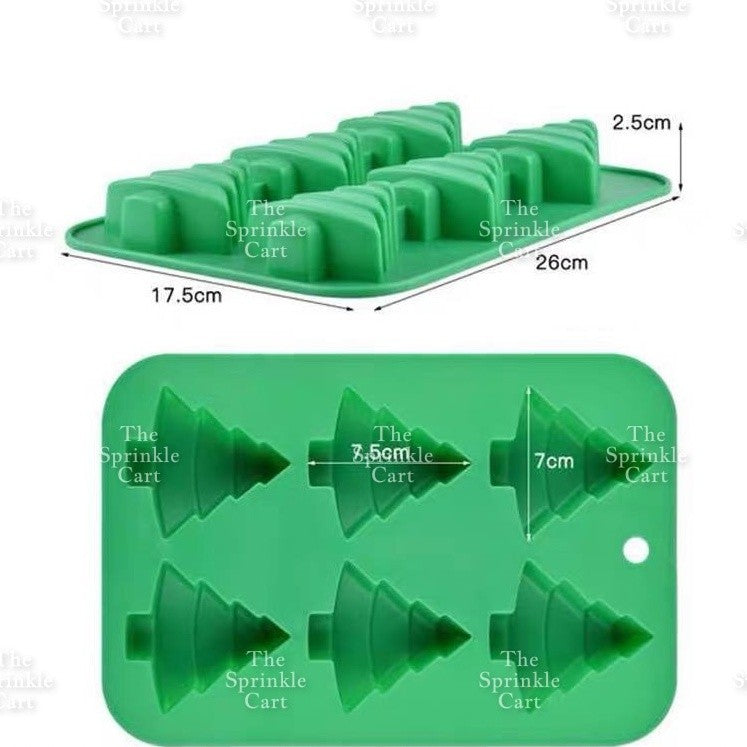 Christmas Halloween Trick or Treat Theme Silicone Molder for Baking Chocolate Fondant Cake Decoration and DIY Craft TSC