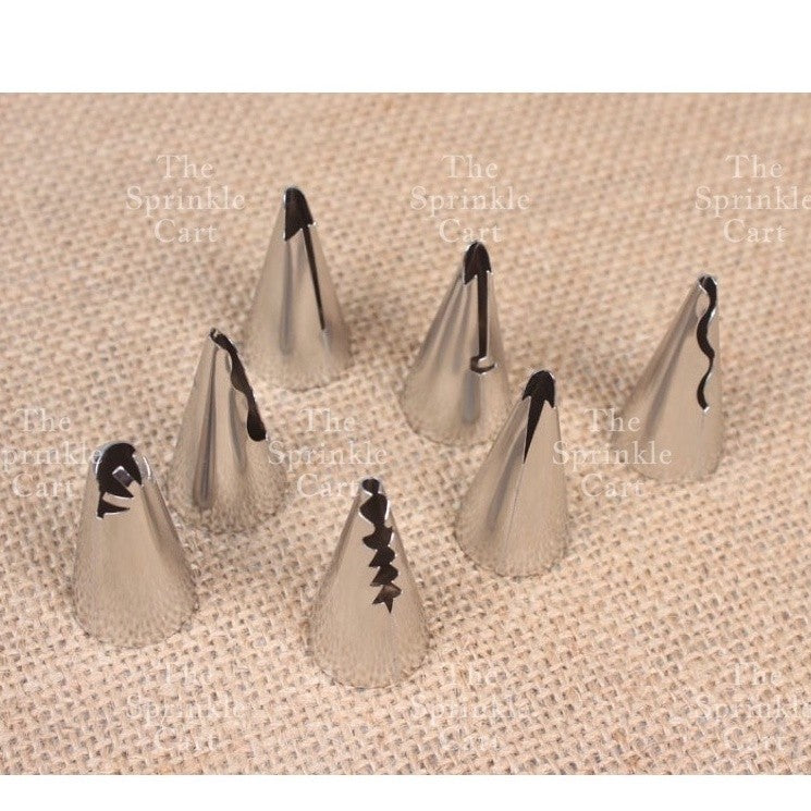 Dolls Dress Ruffles Nozzle Piping Tip Buttercream for Cake Decoration TSC