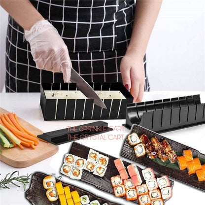 Sushi Maker Roller Kit Set Rice Ball Mold Kitchen Tool TSC