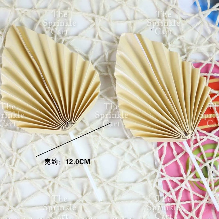 Butterfly Girl Fan Cake DIY Topper Decoration