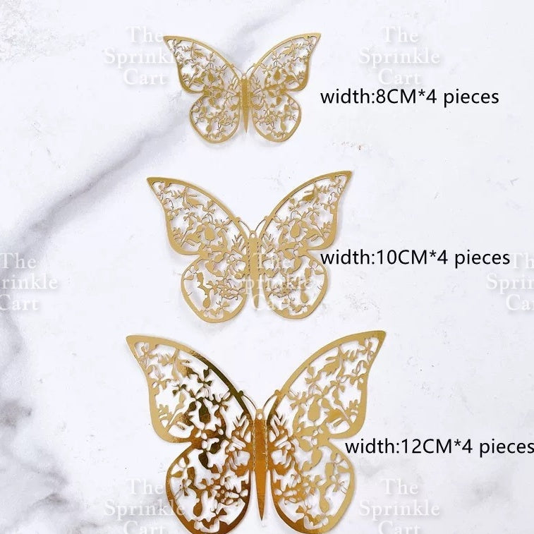 Butterfly Girl Fan Cake DIY Topper Decoration