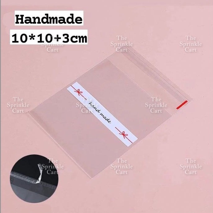 Cookie Packaging OPP & Plastic Loot Bag Halloween Christmas Pastry Bag Transparent Cookie Plastic Bag