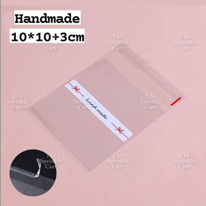 Cookie Packaging OPP & Plastic Loot Bag Halloween Christmas Pastry Bag Transparent Cookie Plastic Bag