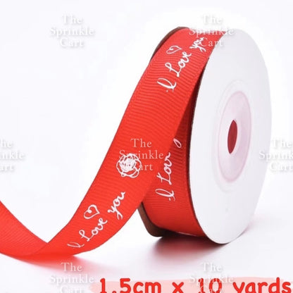 Christmas Ribbon Holidays Satin Ribbon Gift Christmas Happy Birthday Ribbon  theme Packaging