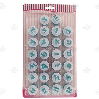 Alphabet & Number Molder Stamp Plunger Set for Fondant Lettering