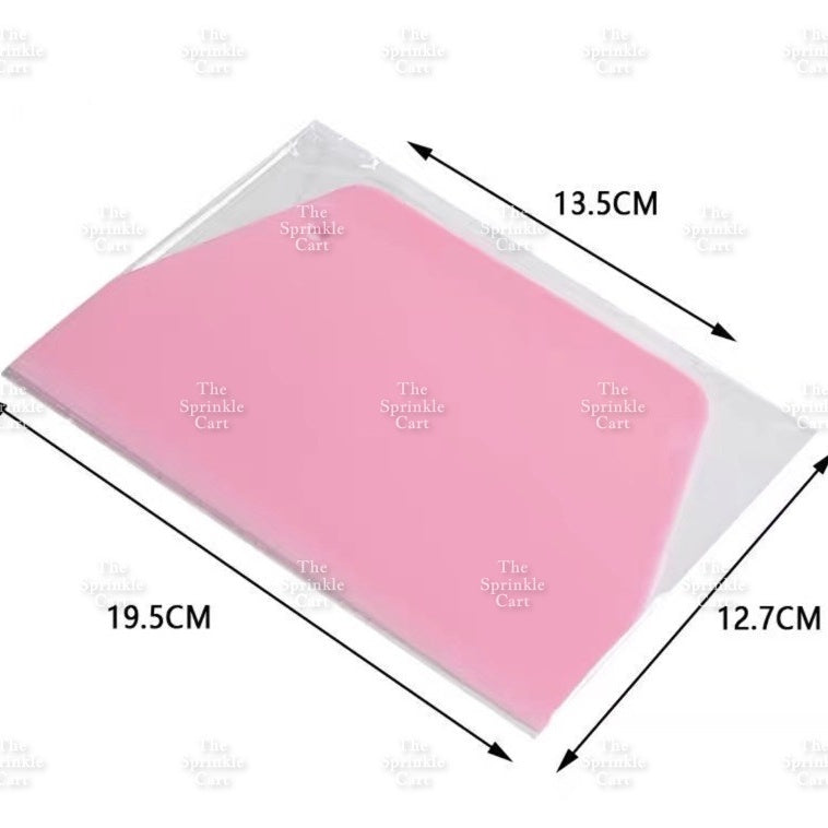 Big Dough Cutter Scraper Large Size Plastic Scraper for baking dough