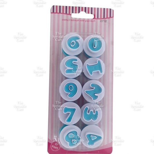 Alphabet & Number Molder Stamp Plunger Set for Fondant Lettering