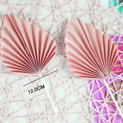 Butterfly Girl Fan Cake DIY Topper Decoration