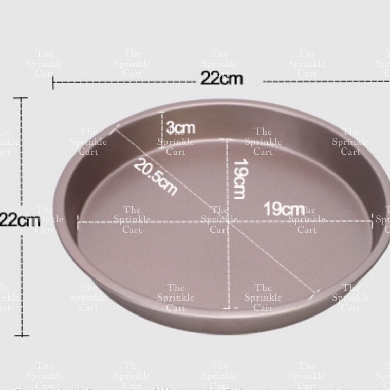 Non stick Golden Baking Pan Cupcake Molder Loaf Bento Pan Cake Japanese Cheesecake TSC