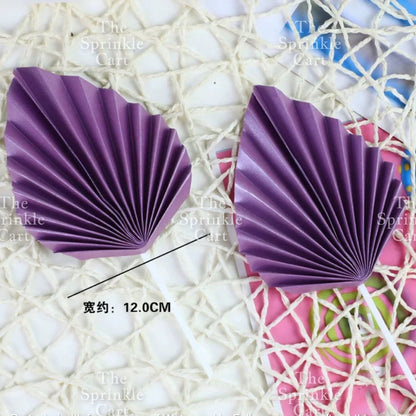 Butterfly Girl Fan Cake DIY Topper Decoration