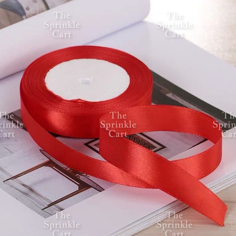 Christmas Ribbon Holidays Satin Ribbon Gift Christmas Happy Birthday Ribbon  theme Packaging