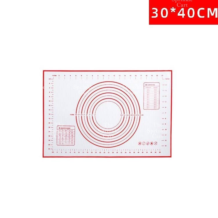 Non Stick Silicone Mat Kneading Dough Mat Cake Pad Silicone Non Slip Mat