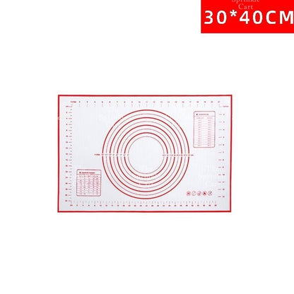 Non Stick Silicone Mat Kneading Dough Mat Cake Pad Silicone Non Slip Mat