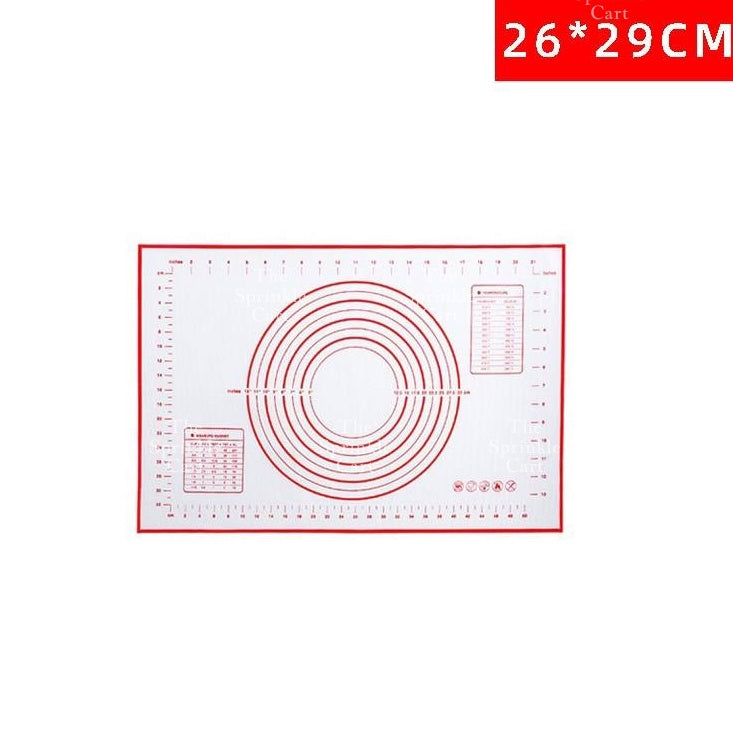 Non Stick Silicone Mat Kneading Dough Mat Cake Pad Silicone Non Slip Mat