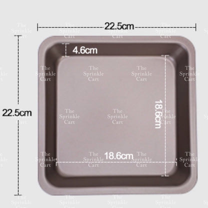 Non stick Golden Baking Pan Cupcake Molder Loaf Bento Pan Cake Japanese Cheesecake TSC