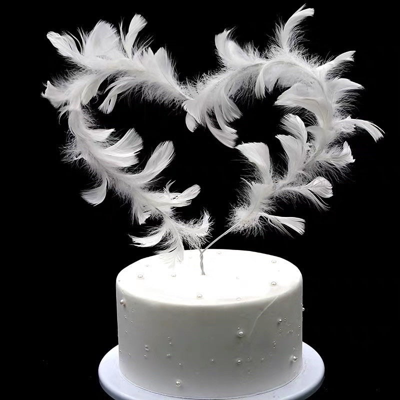 Angel Cake Topper Happy Christening Baptism Moon Baby Wings Cake Topper Decoration Baby Theme