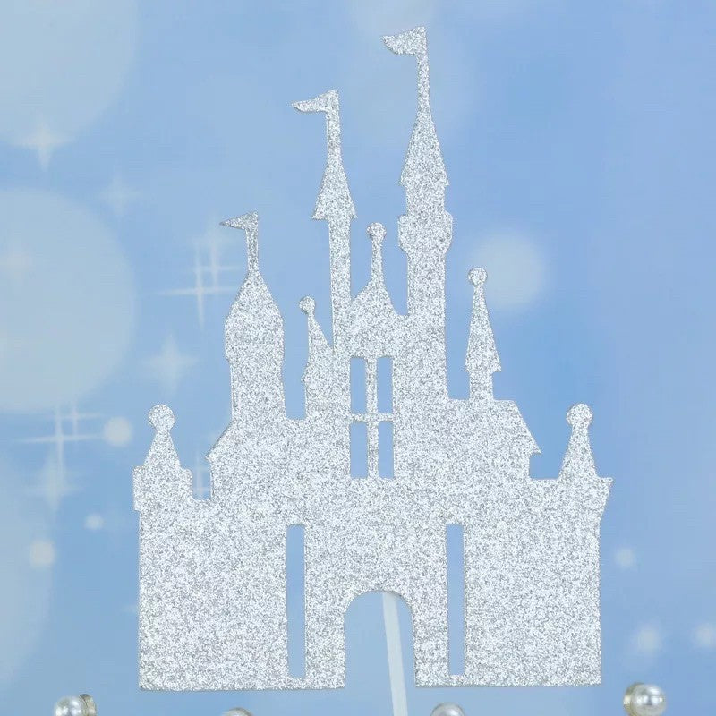 Mermaid Theme Toy Topper Silicone Molder Stencil for Cake Decoration TSC