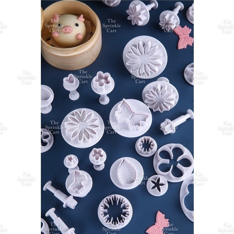 Cookie Fondant Plunger Cutter for Baking Decoration Cake Cookies and DIY Craft TSC