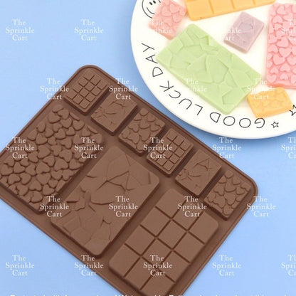 Bar Silicone Molder for Baking Chocolate Jelly and DIY Resin Clay Craft TSC