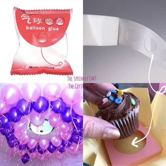 Balloon Glue Dot Adhesive for Party and DIY Use TSC