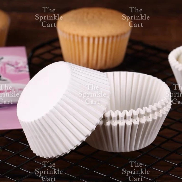 100pcs Cupcake Liner 3oz Muffin Paper Cups Colored and with Design Baking
