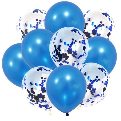 10pcs Set Metallic Confetti Party Balloon for Any Celebration TSC