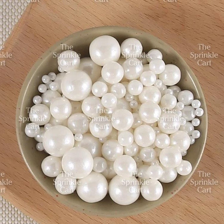 [NEW DESIGNS] Edible Sprinkles Dragees Pearls Rods Capsule for Cake Decoration TSC