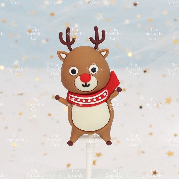 Christmas Cake Topper Polymer Ornament Decoration TSC