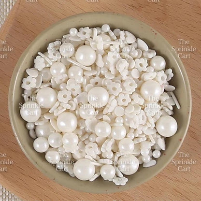 Edible Sprinkles Dragees Pearl Cake Decoration Sprinkle 50grams Confetti