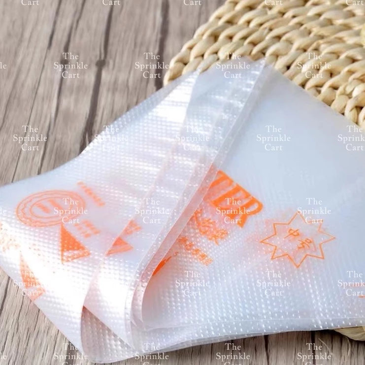 100/50pcs Disposable Pastry Piping Bag and Accessories TSC