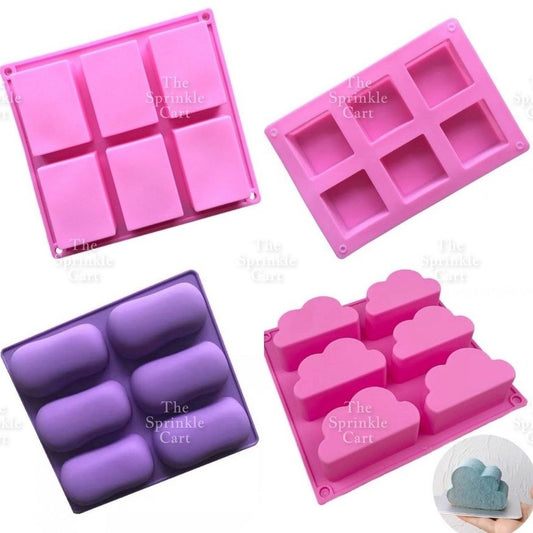 Bar Silicone Molder for Soap Chocolate Candle Mould TSC