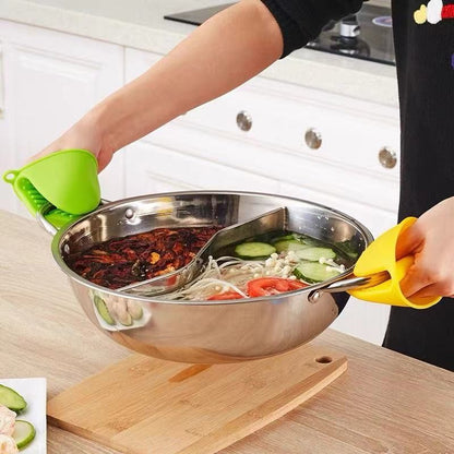 Silicone Grip Pot Holder Anti-scalding Mitt Kitchen Essential TSC