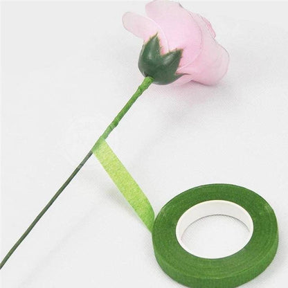 Waterproof Elastic Paper Floral Tape For DIY Flower Stem Leaves Arts and Decoration TSC