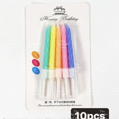 Decorative Cake Candle and Headwear for Birthday and Other Occasions TSC