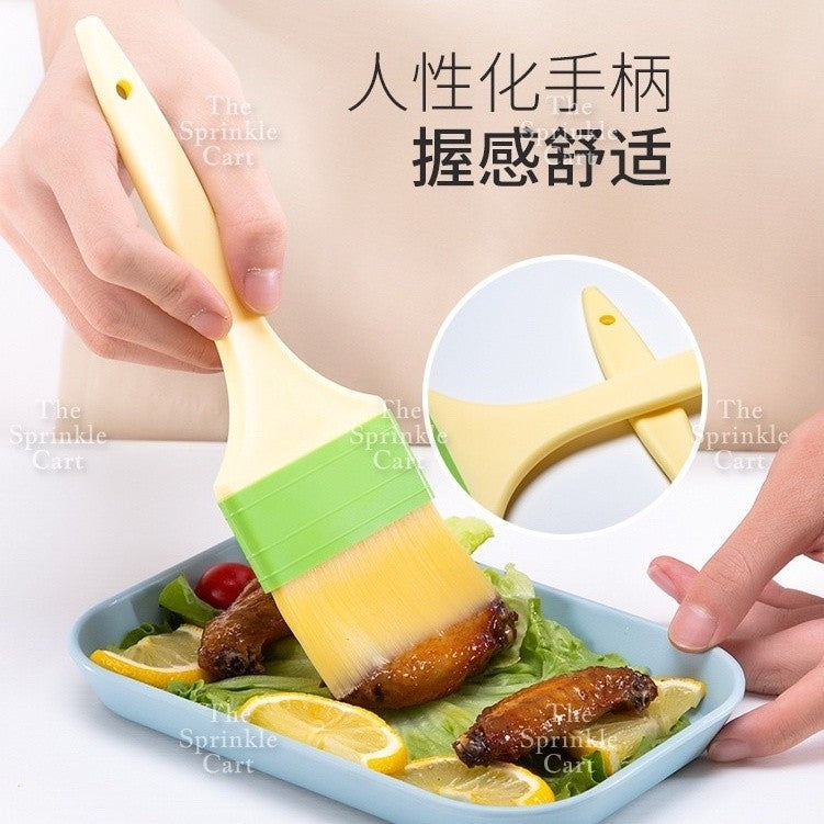 High Quality Wool Pastry Brush Food Grade BBQ Basting Brush Kitchen Tool TSC