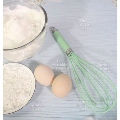 Silicone Whisk Egg Beater Batter Mixer for Baking and Kitchen Use TSC
