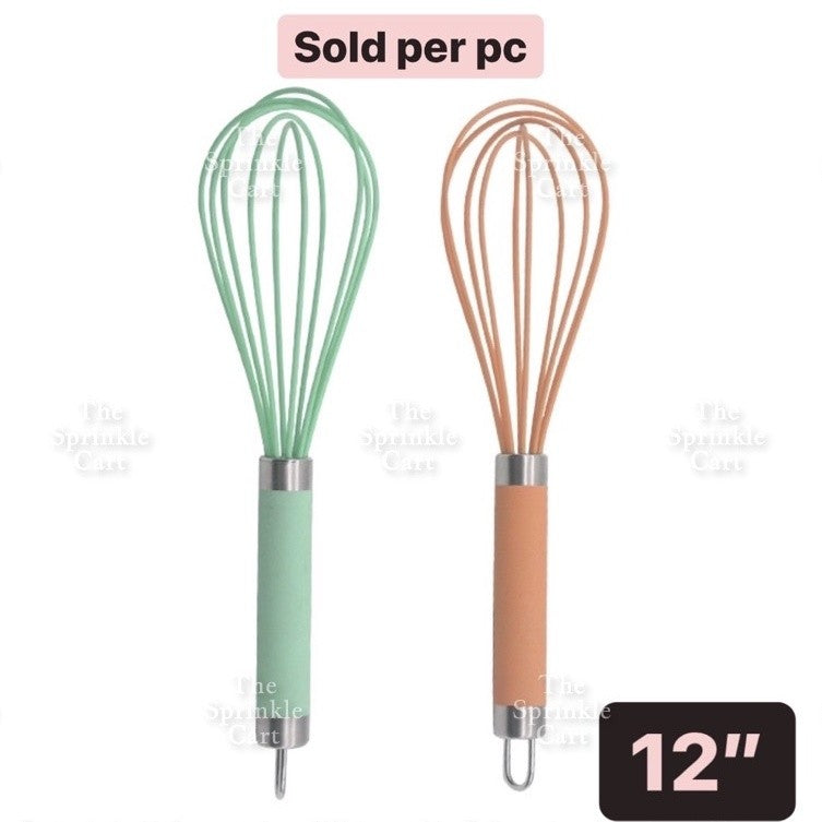 Silicone Whisk Egg Beater Batter Mixer for Baking and Kitchen Use TSC